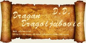 Dragan Dragoljubović vizit kartica